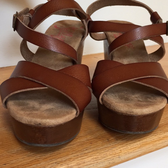 Jelly pop memory foam wedge flatform sandals - Picture 7 of 8